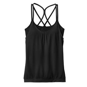 Athleta Energizer Mesh Black Tank
